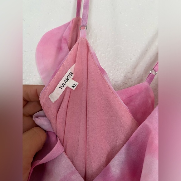 Tatum Midi Dress in Pink Tie Dye Tularosa by Revolve XL - Picture 6 of 8